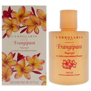 Bath Gel - Frangipani by LErbolario for Women - 10.1 oz Shower Gel